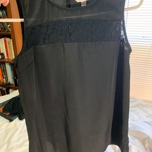 Sheer Black Blouse